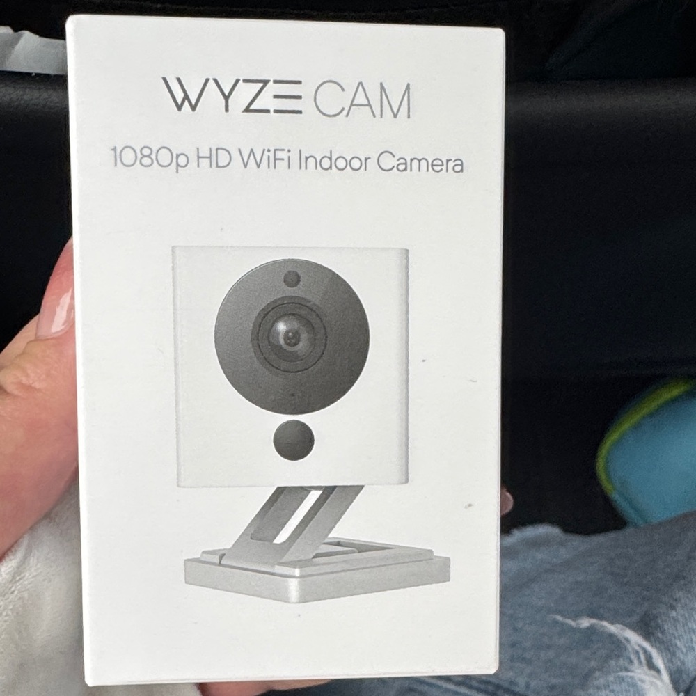 Wyze Cam HD WiFi Indoor Camera - White and Gray